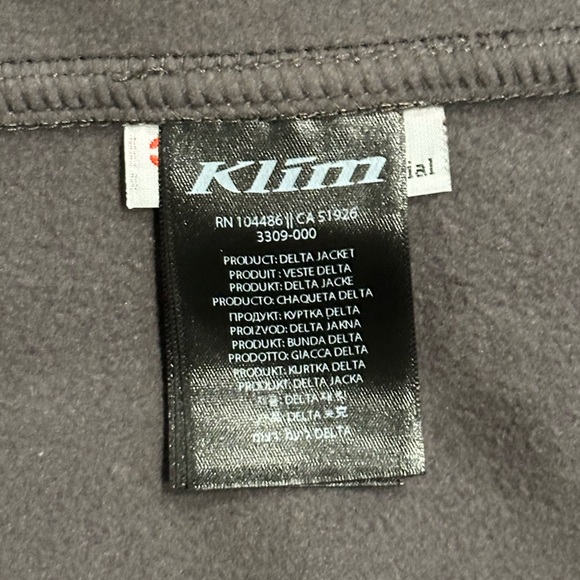 Klim Delta Jacket in Black Size Small - Picture 10 of 16